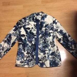 Floral sequined blazer/jacket